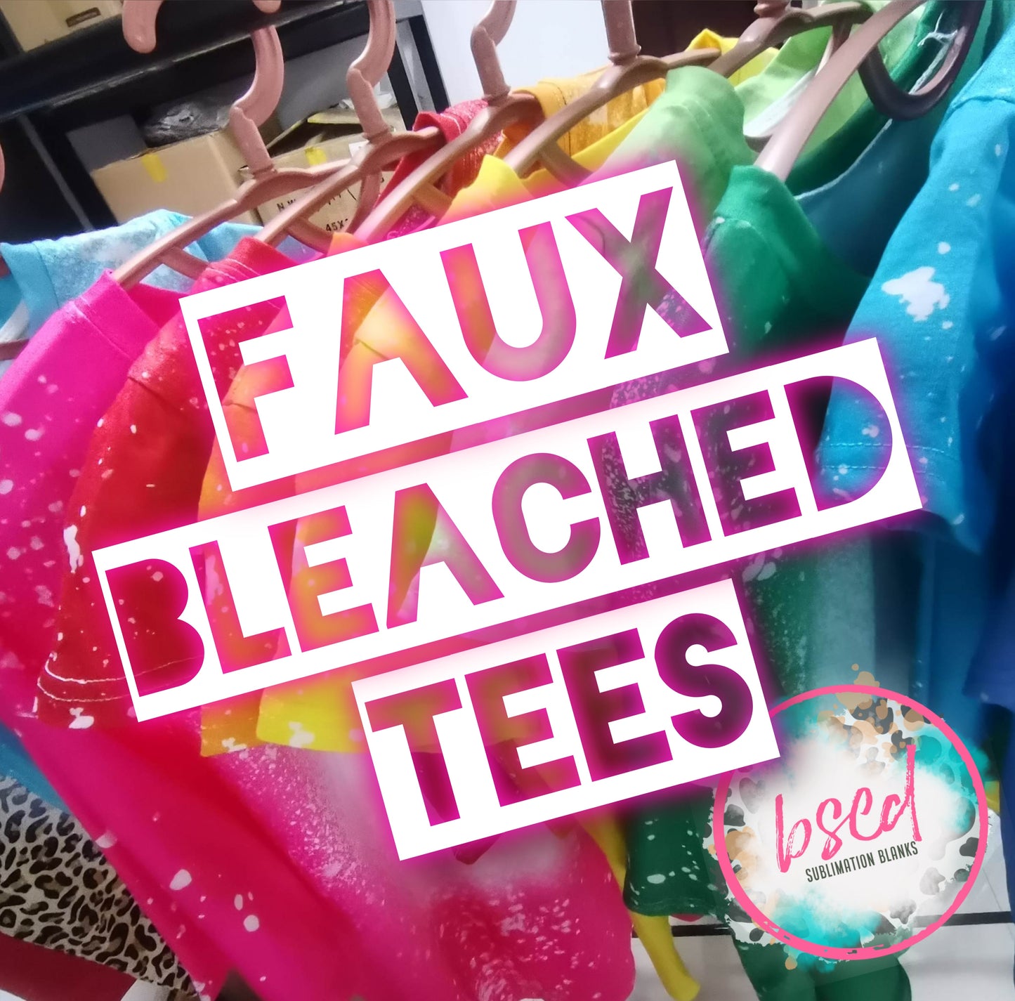 FAUX Bleached Tees