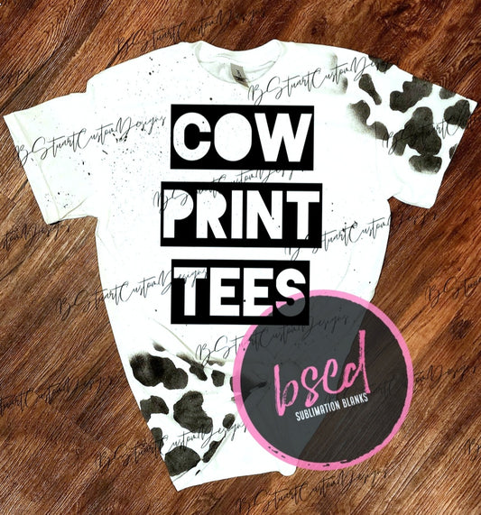 Cow Print Tees