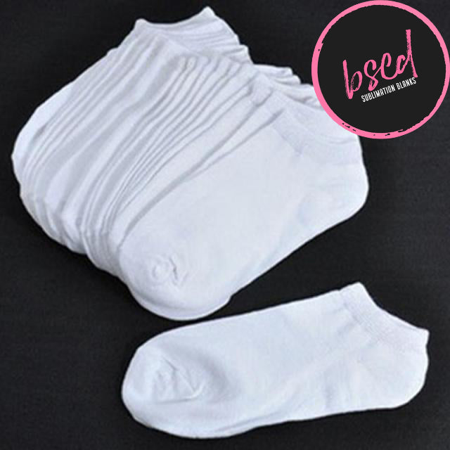Low Cut Sublimation Socks - 1pair