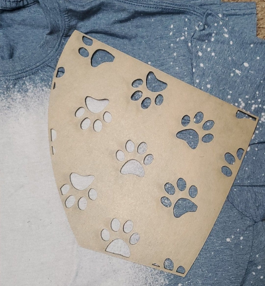 T-Shirt Bleaching Stencils