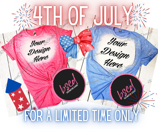 🇺🇸 4TH OF JULY GRAB BAG - HEATHER RED & HEATHER ROYAL BLUE 🇺🇸
