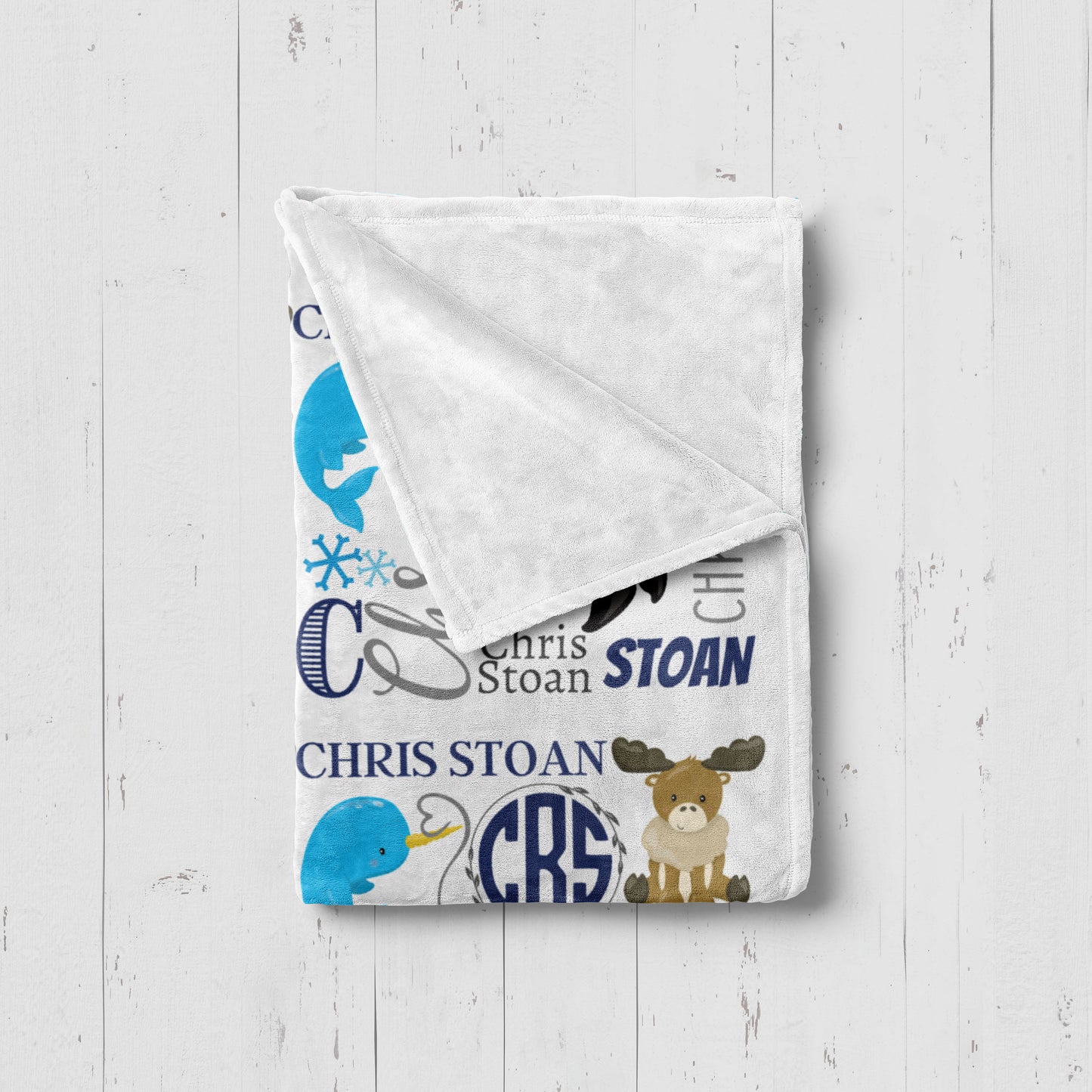 Boy Arctic Animal Template