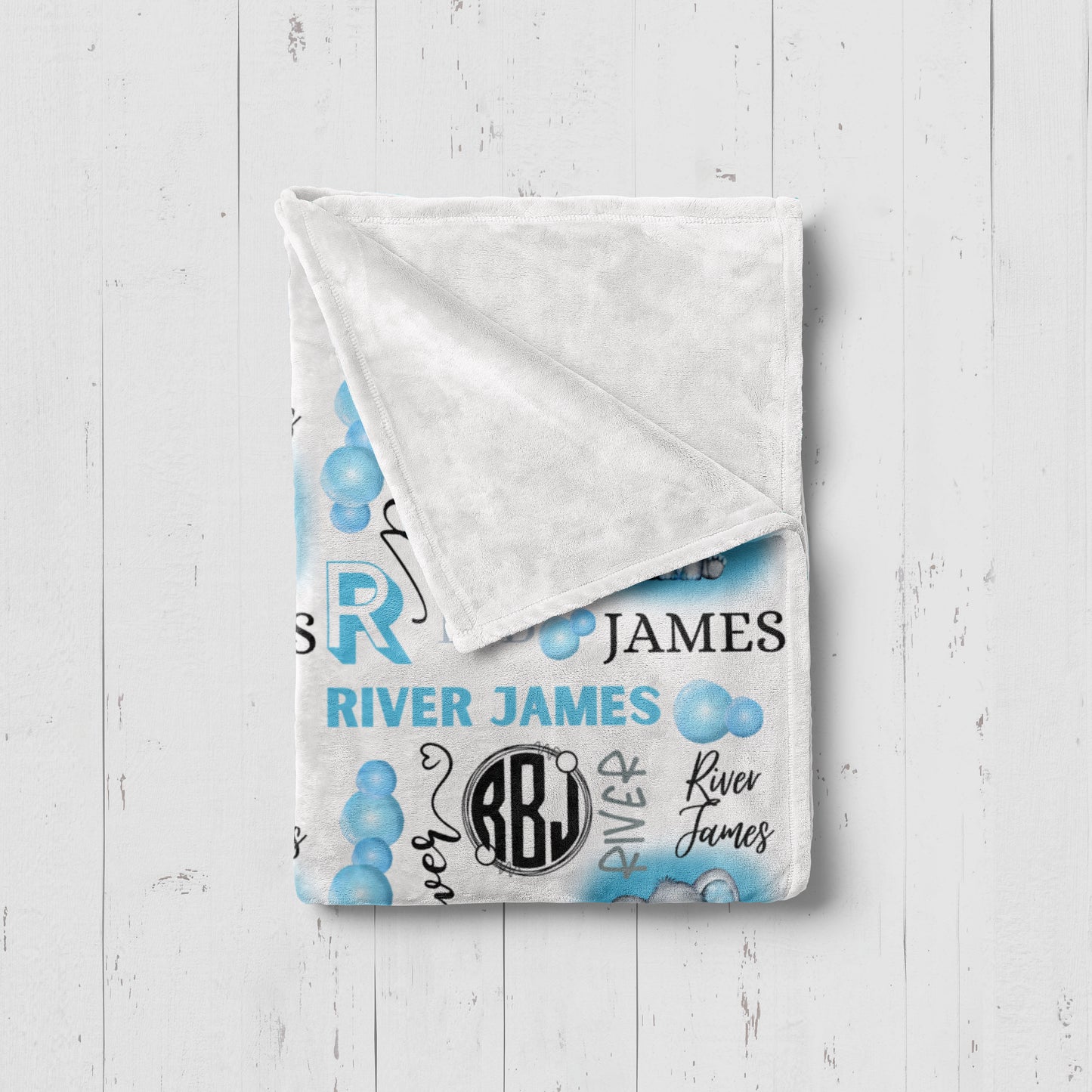 Boy Elephant Bubbles Template