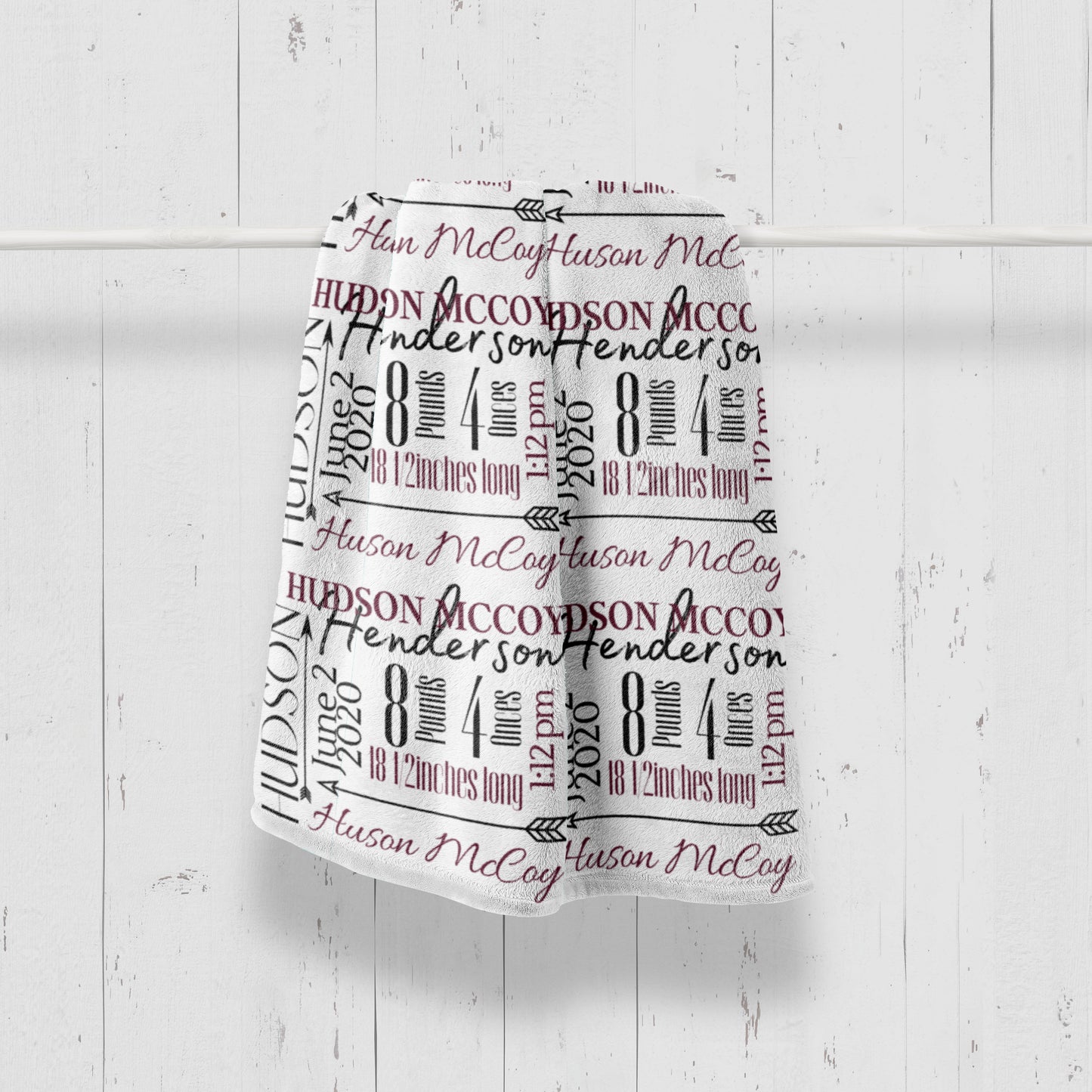 Boy Birth Stat Template