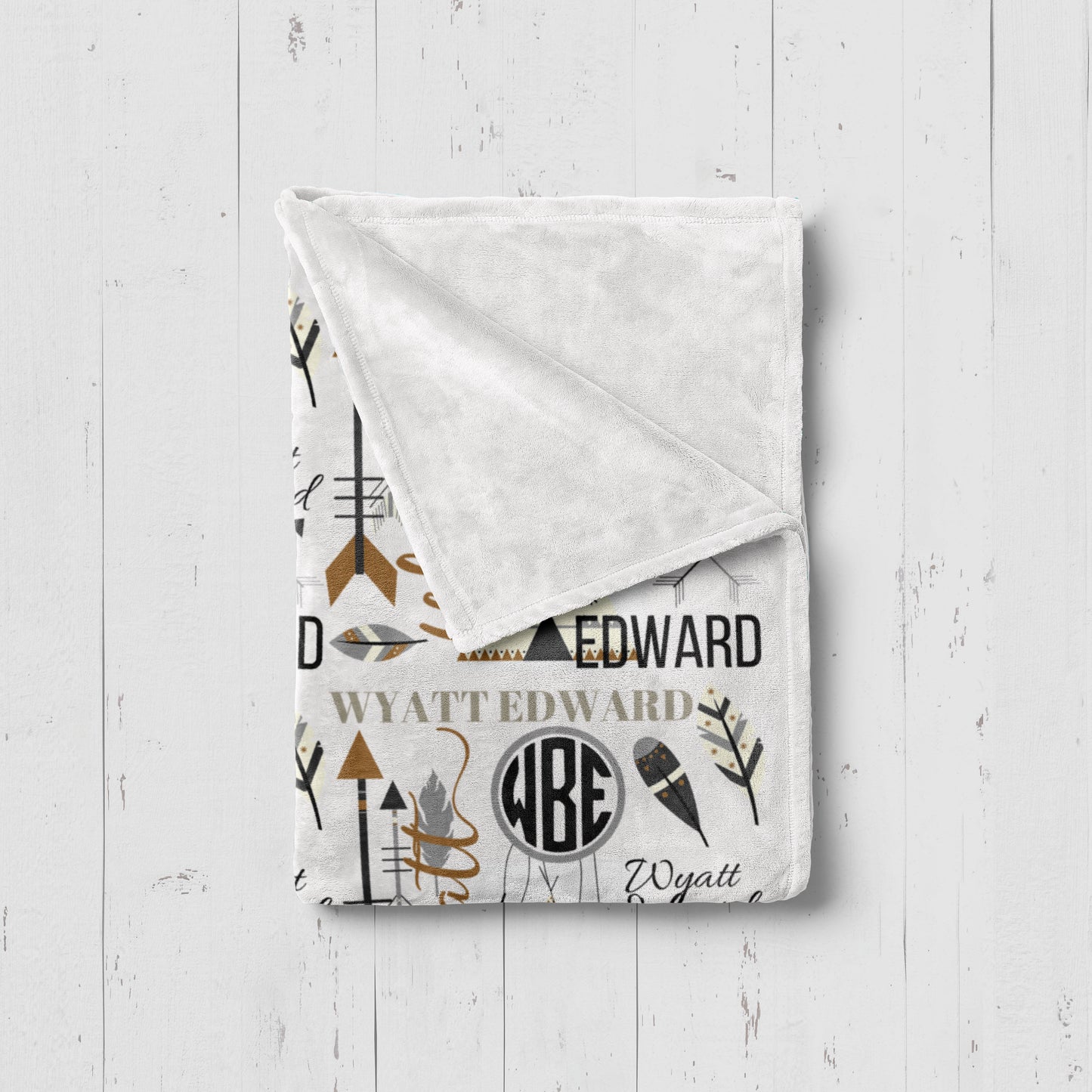 Boy Teepee BOHO Template