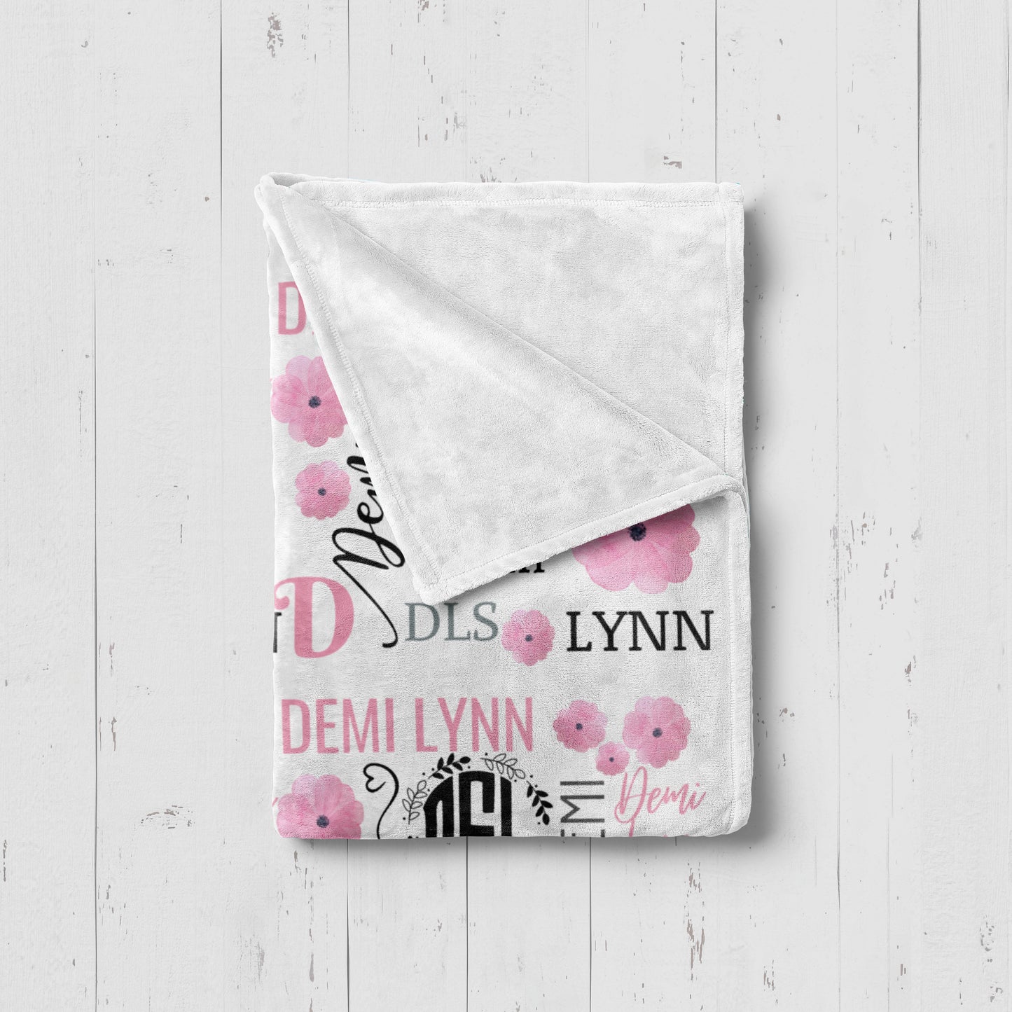 Pink Flower Template