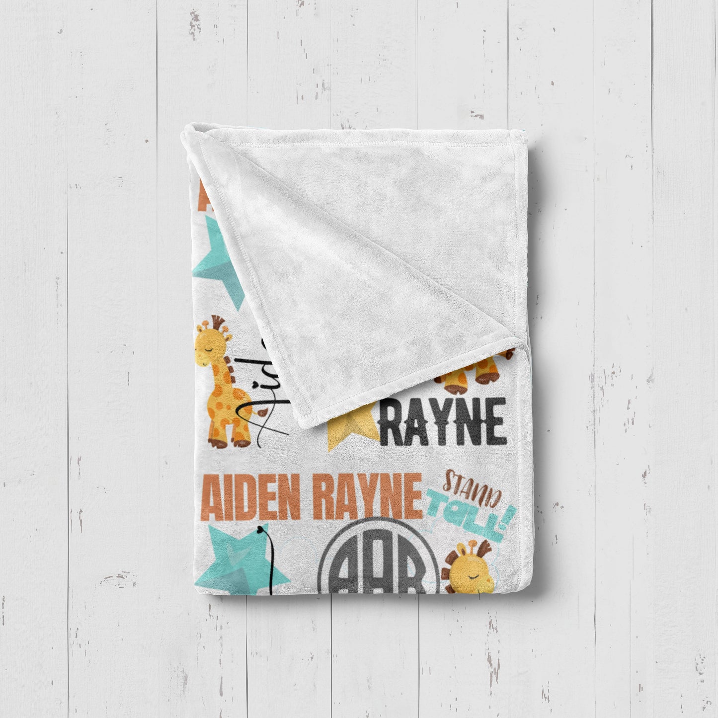 Boy Giraffe Template