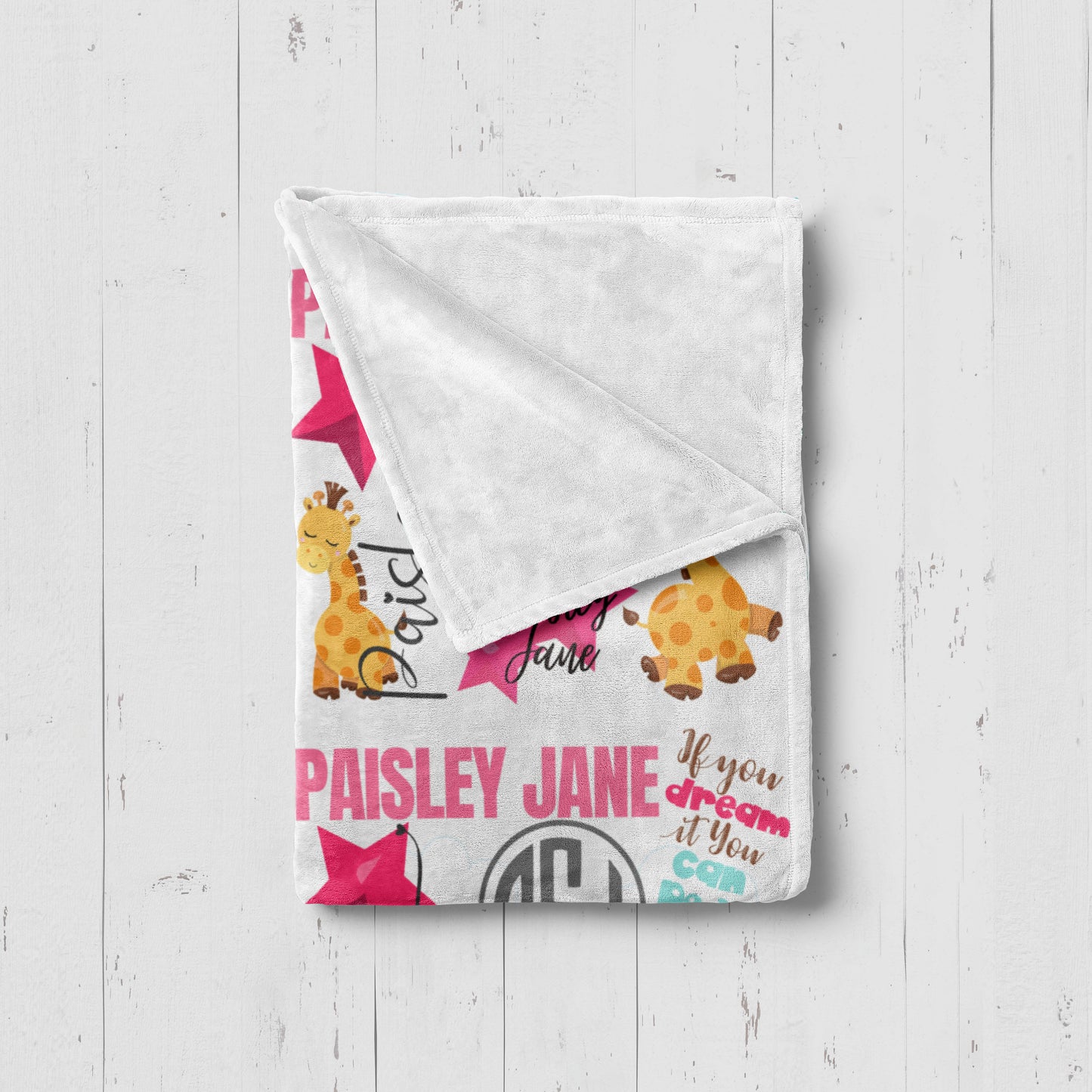 Girl Giraffe Template