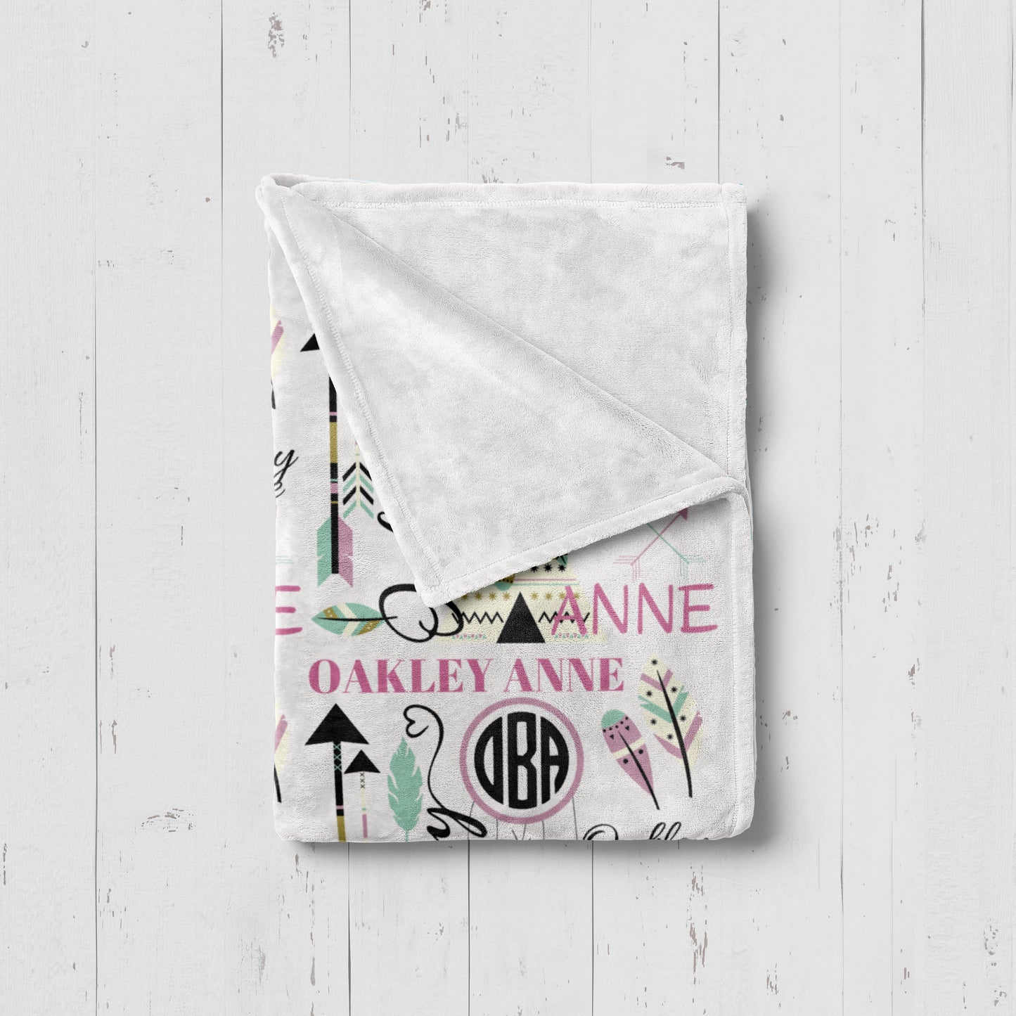 Girl Teepee BOHO Template