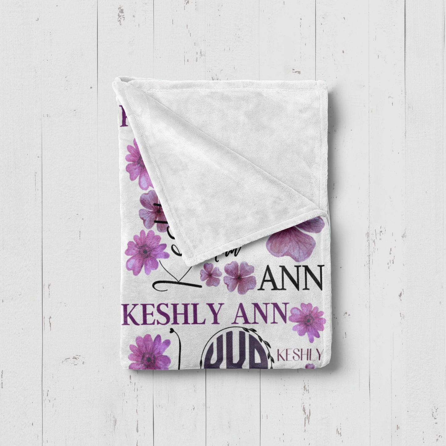 Purple Flower Template