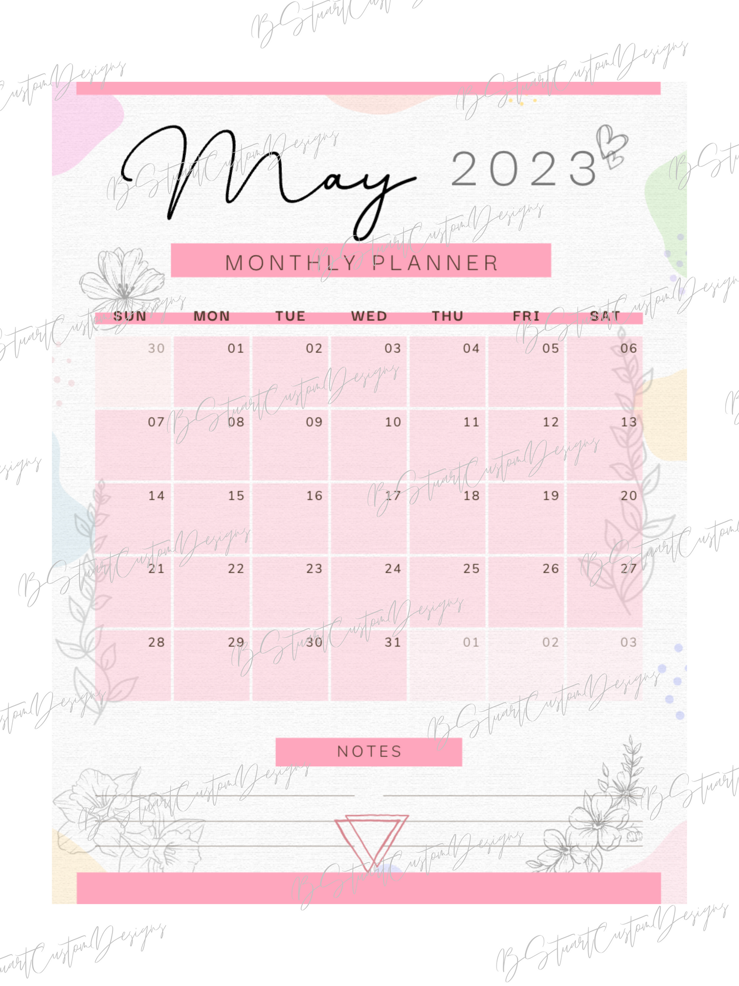 2023 Personal Planner, Budget Planner, Goals, and Calendar