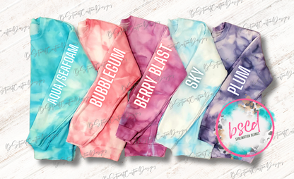 ICE DYE CREWNECKS 😍😍😍