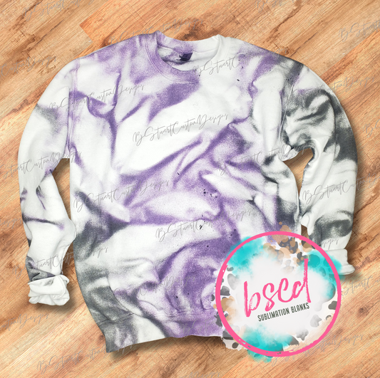 Black & Purple Halloween Crewneck Sweatshirt