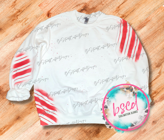 STRIPED CANDY CHRISTMAS SWEATSHIRTS