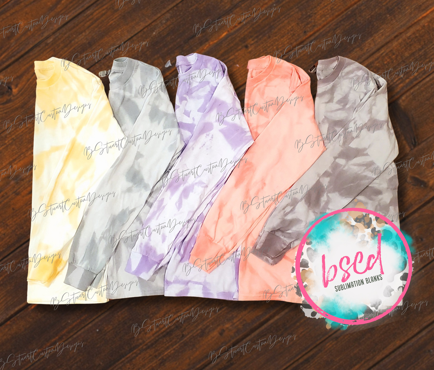 FALL TIE DYE LONG SLEEVE TEE GRAB BAG