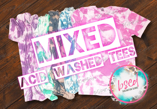 ACID WASHED TEE GRAB BAGS - MIXED