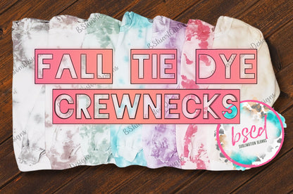 FALL TIE DYE CREWNECK GRAB BAG