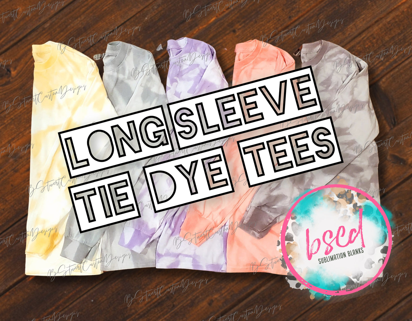 FALL TIE DYE LONG SLEEVE TEE GRAB BAG