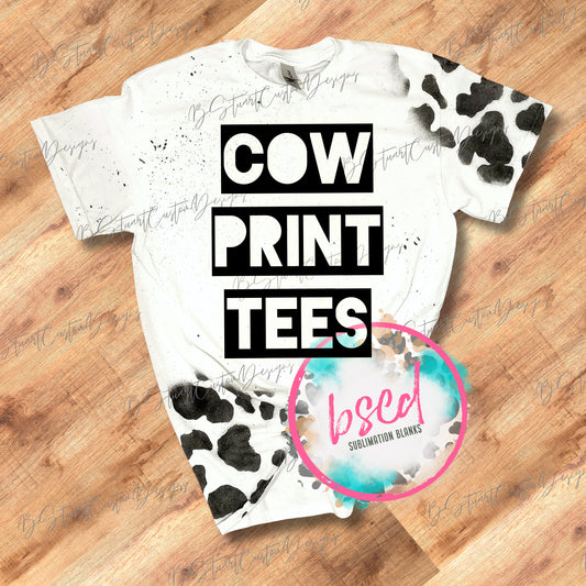 Cow Print Tees