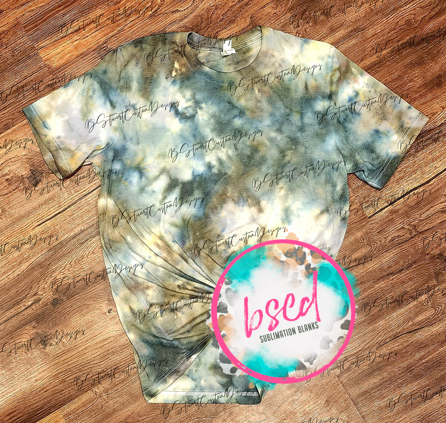 STANDARD CAMO TIE DYE TEES