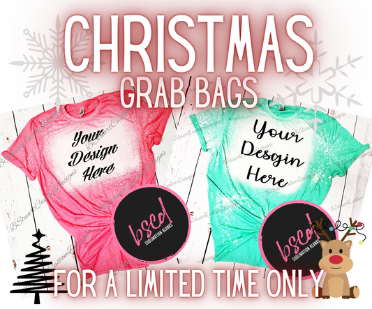 🎄 CHRISTMAS GRAB BAG - HEATHER RED & HEATHER IRISH GREEN 🎄